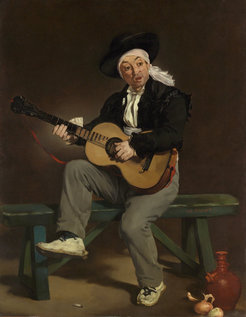 El cantante español de Édouard Manet