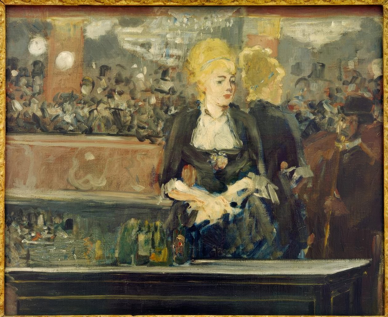 Estudio para el bar en Folies-Bergère de Édouard Manet