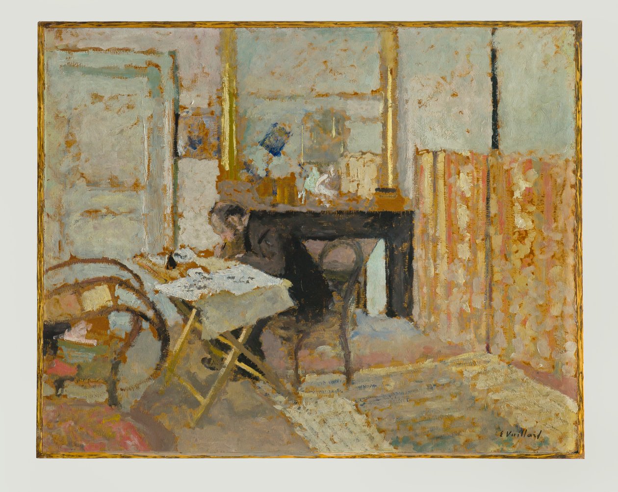 Lectura de Ker-Xavier Roussel de Edouard Vuillard