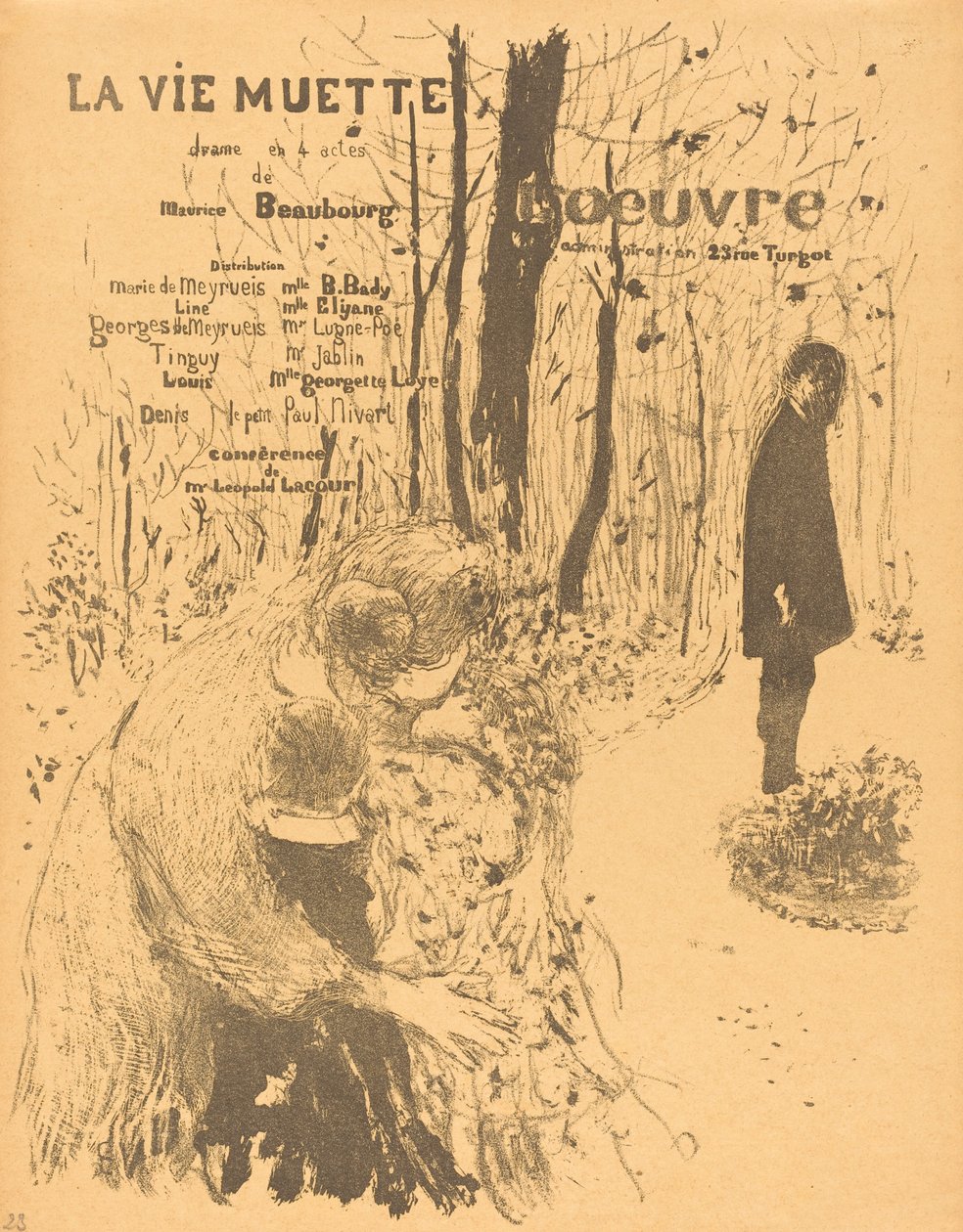 La Vie muette, 1894 de Edouard Vuillard