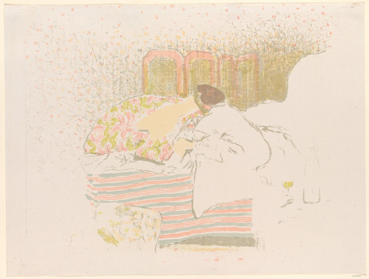 El nacimiento de Annette de Edouard Vuillard