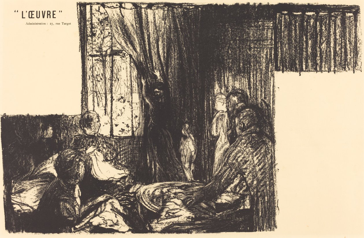 Los pilares de la sociedad, 1896 de Edouard Vuillard