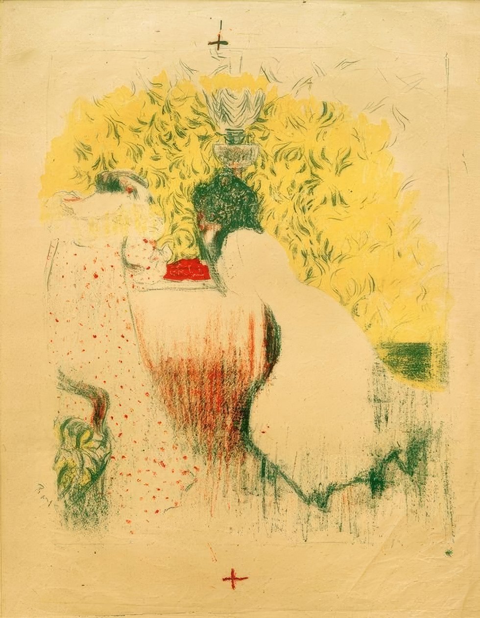 Las dos cuñadas de Edouard Vuillard