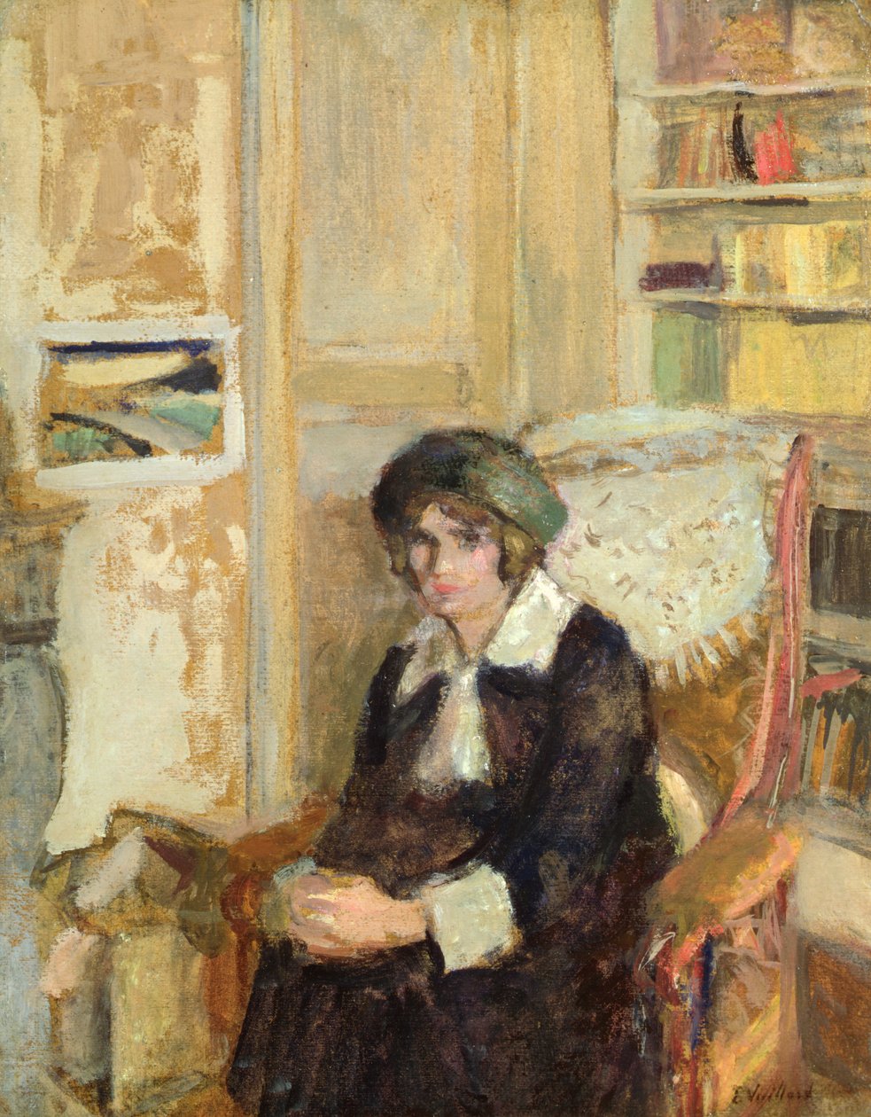 Lucie Belin en la Casa del Artista de Edouard Vuillard