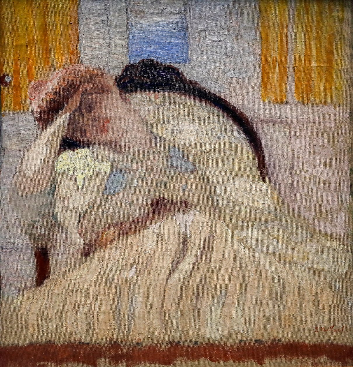 Misia sentada en un sillón de Edouard Vuillard