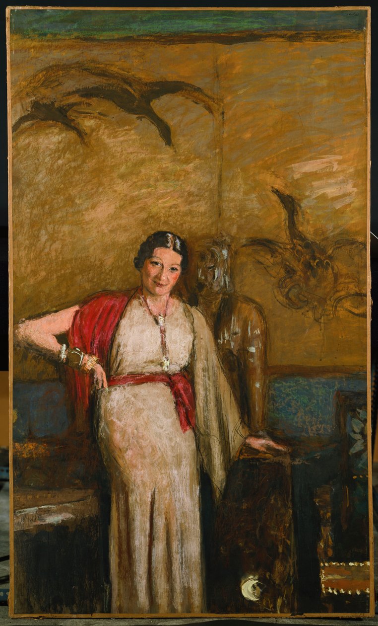 Mme Freyssinet, c.1934 de Edouard Vuillard