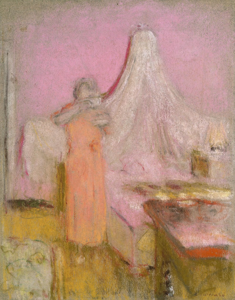 La taza de té de la mañana, c.1930 de Edouard Vuillard