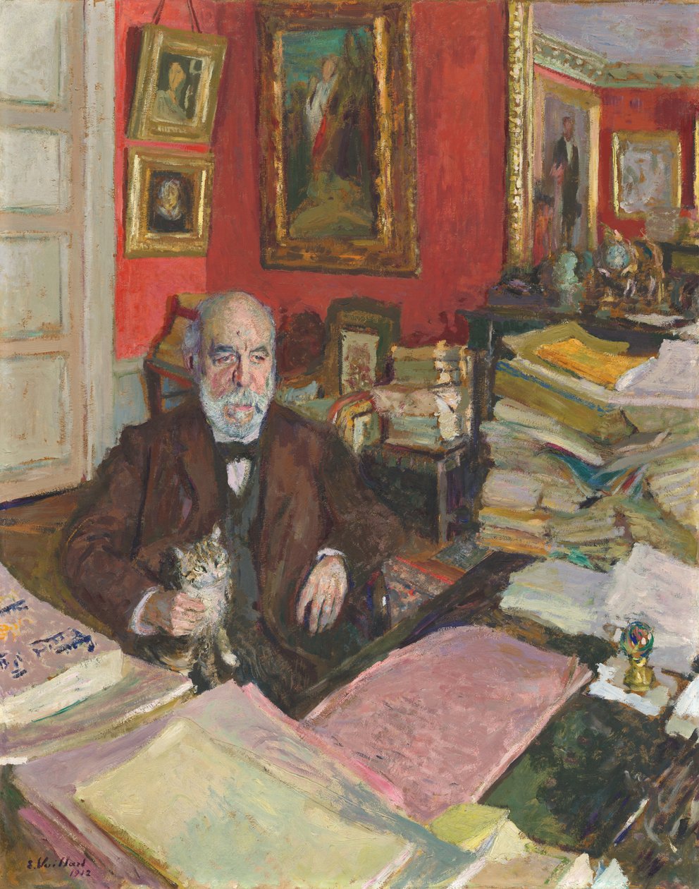 Théodore Duret, 1912 de Edouard Vuillard