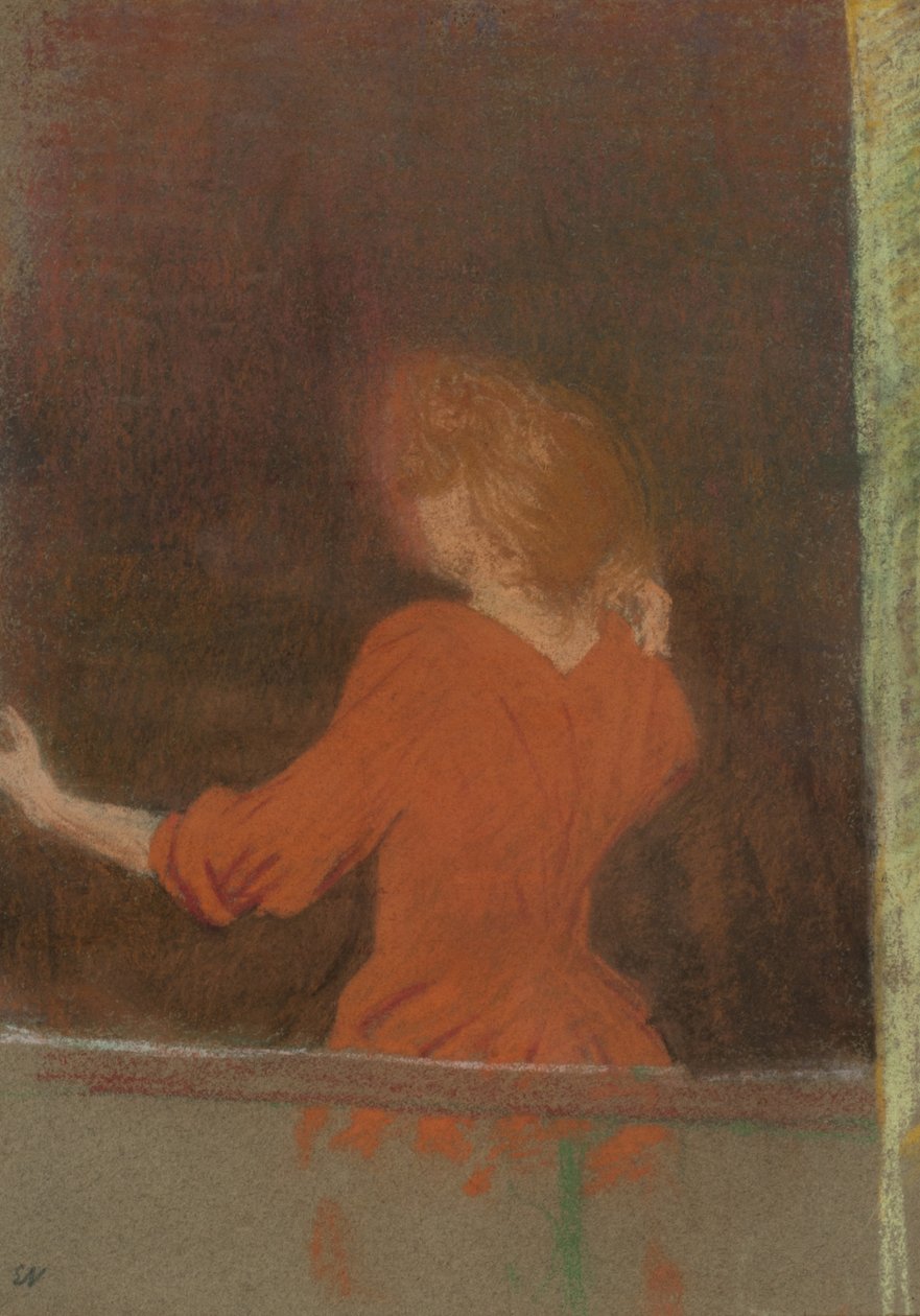 Mujer en Rojo de Edouard Vuillard