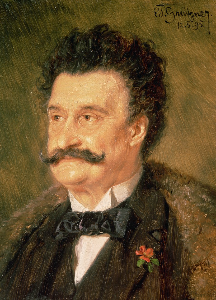Johann Strauss el Joven, 1895 de Eduard von Grutzner