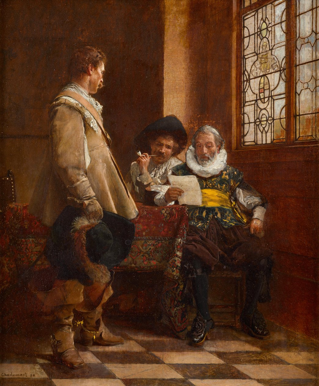 Una carta de Eduard Charlemont