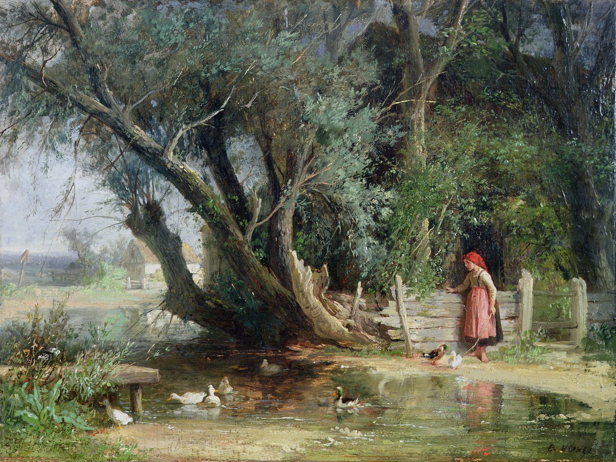 El Estanque de los Patos de Eduard Heinel