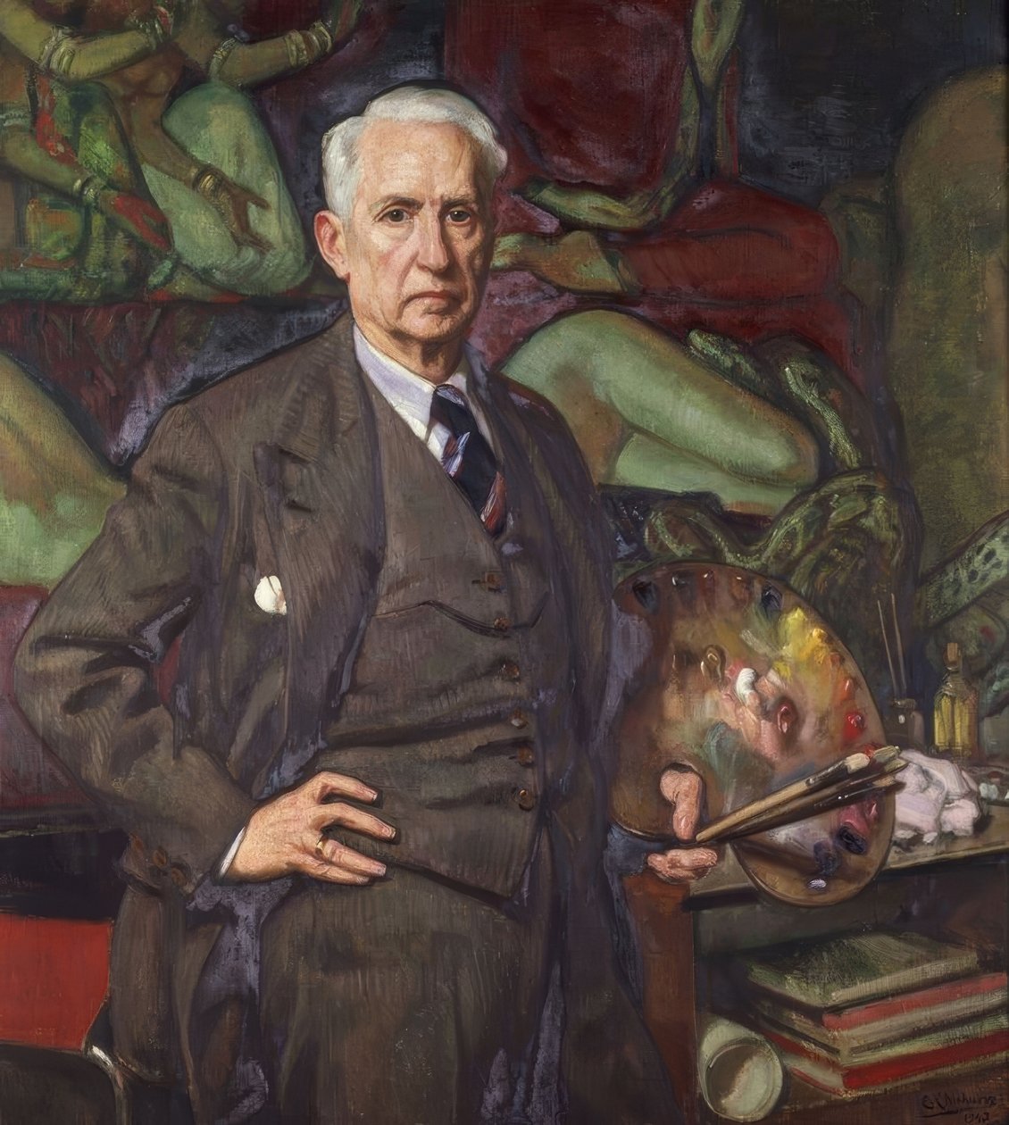 Autorretrato de Eduardo Chicharro y Agüera