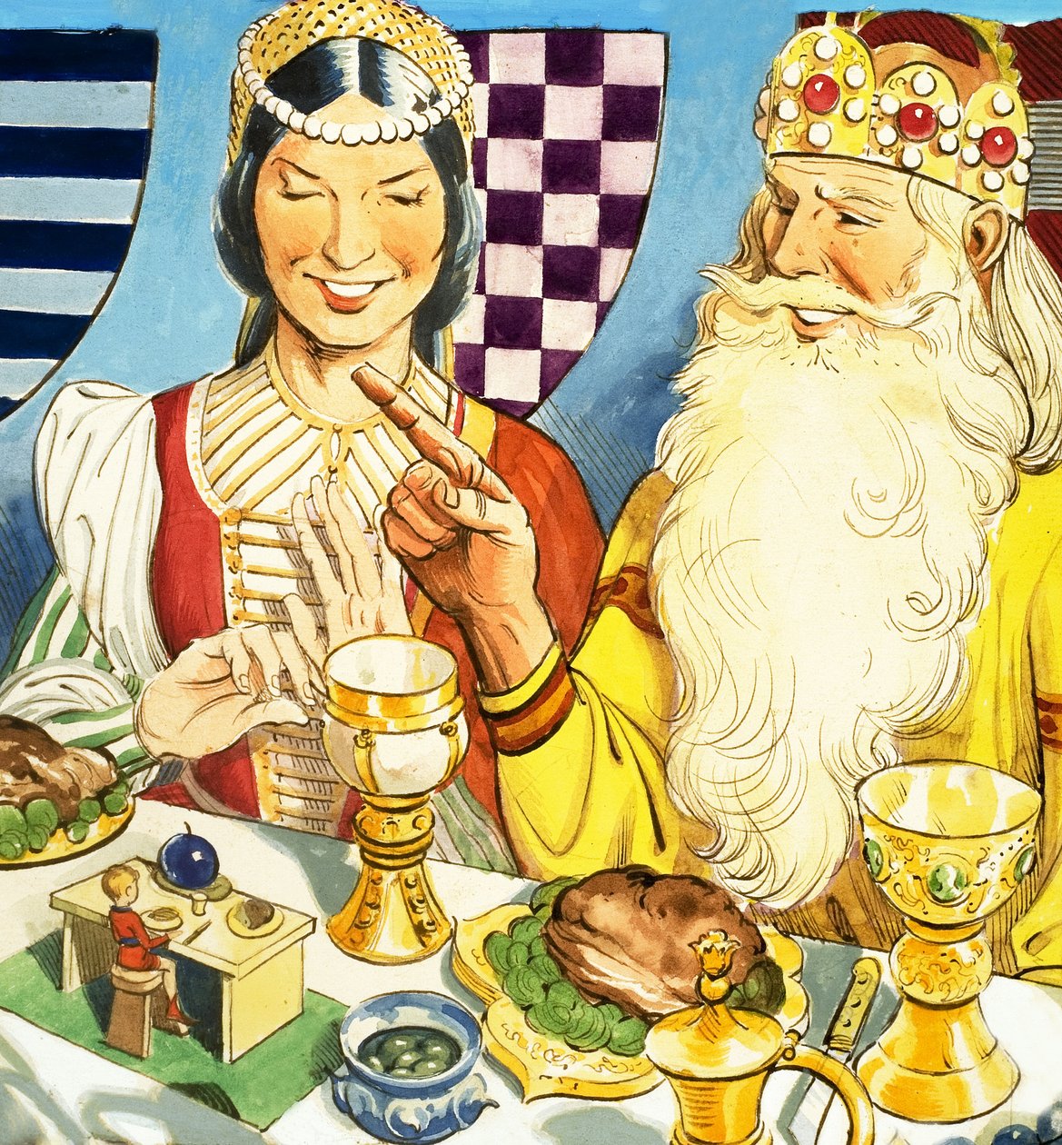 Tom Thumb cenando de Eduardo Teixeira Coelho