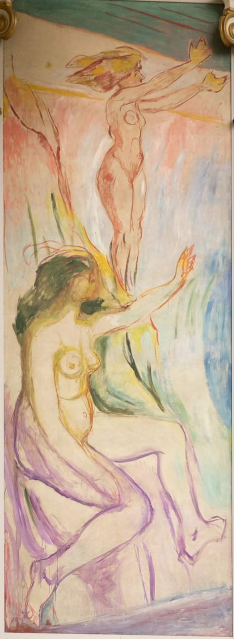 Mujeres mirando al sol de Edvard Munch