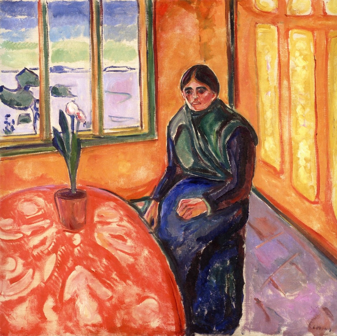 Melancolía de Edvard Munch