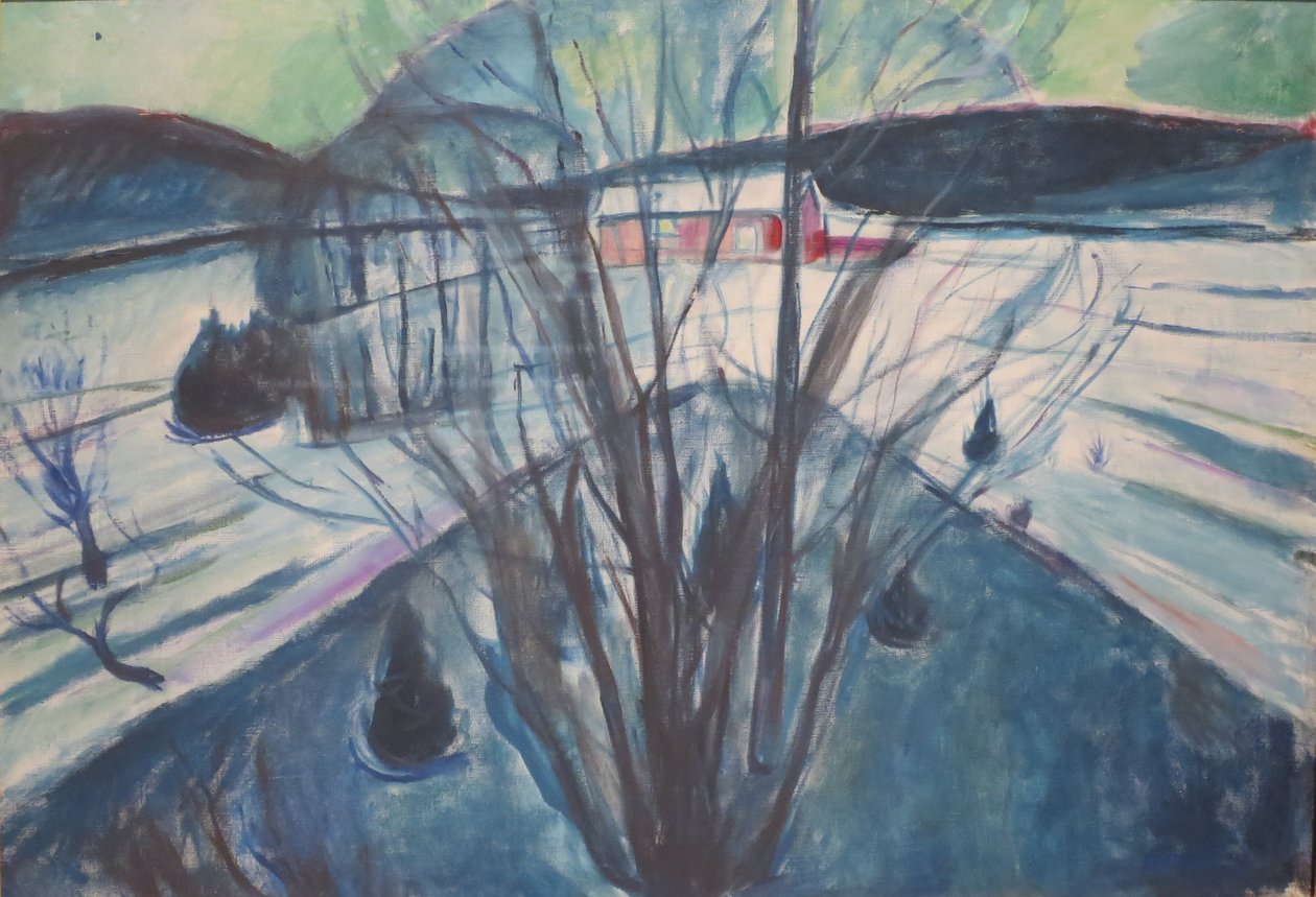 Noche de invierno, Ekely de Edvard Munch