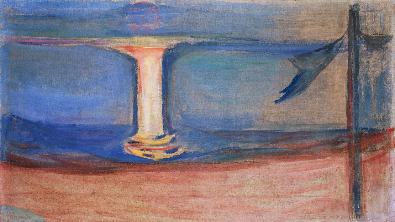 Aasgaardstrand, playa de Aasgaardstrand de Edvard Munch