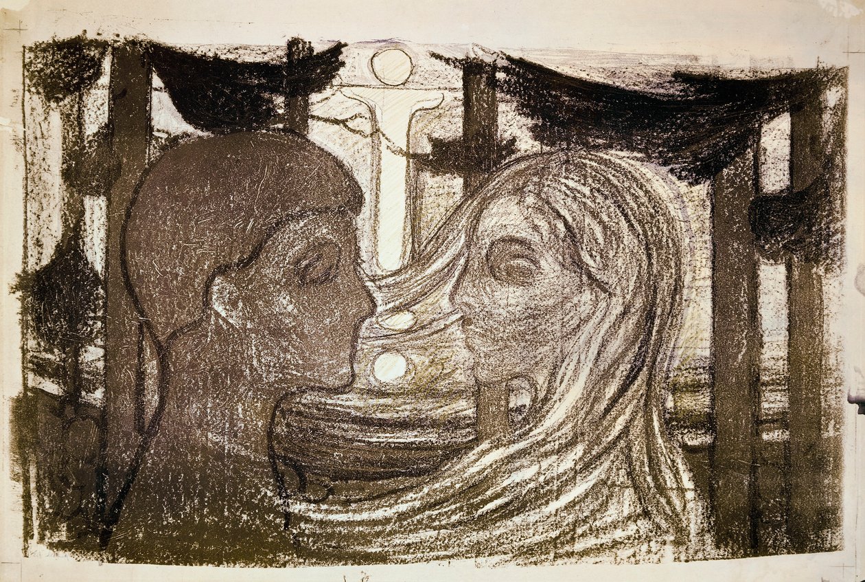 Atracción II de Edvard Munch