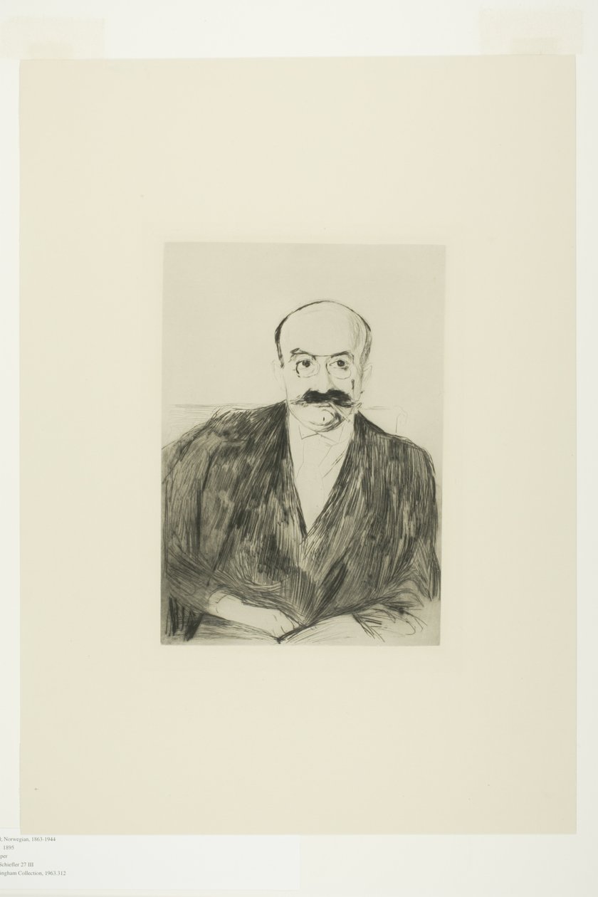 Dr. Max Asch de Edvard Munch