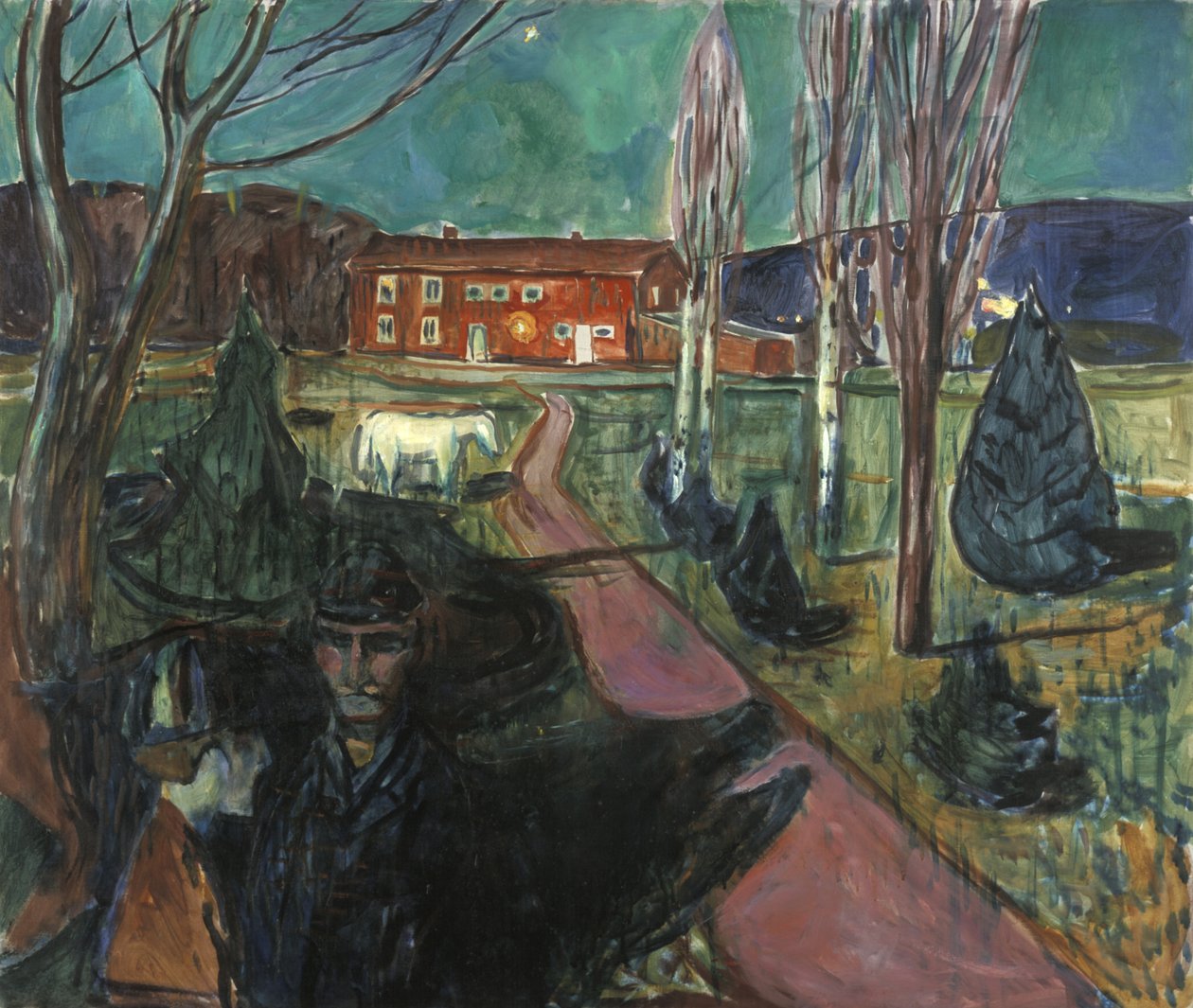 Humor vespertino de Edvard Munch