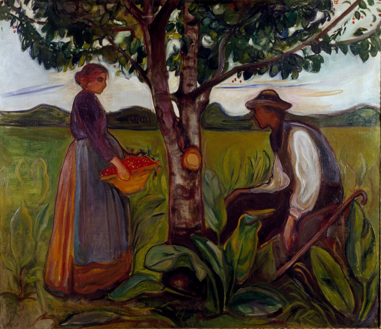 Fertilidad, c.1898 de Edvard Munch