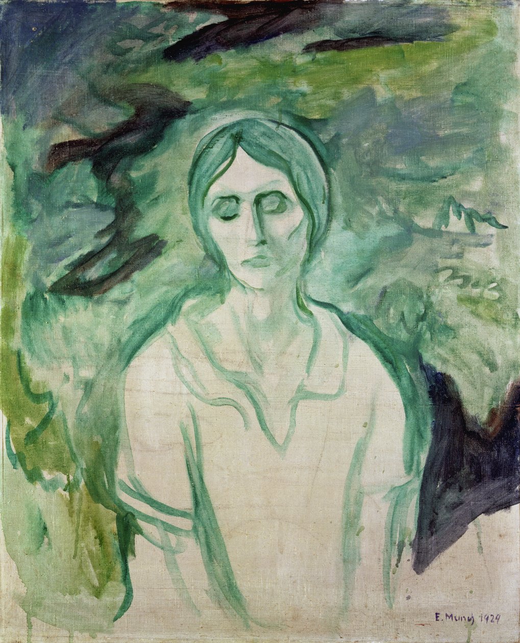 Chica gótica de Edvard Munch