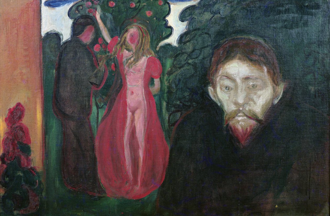 Celos de Edvard Munch