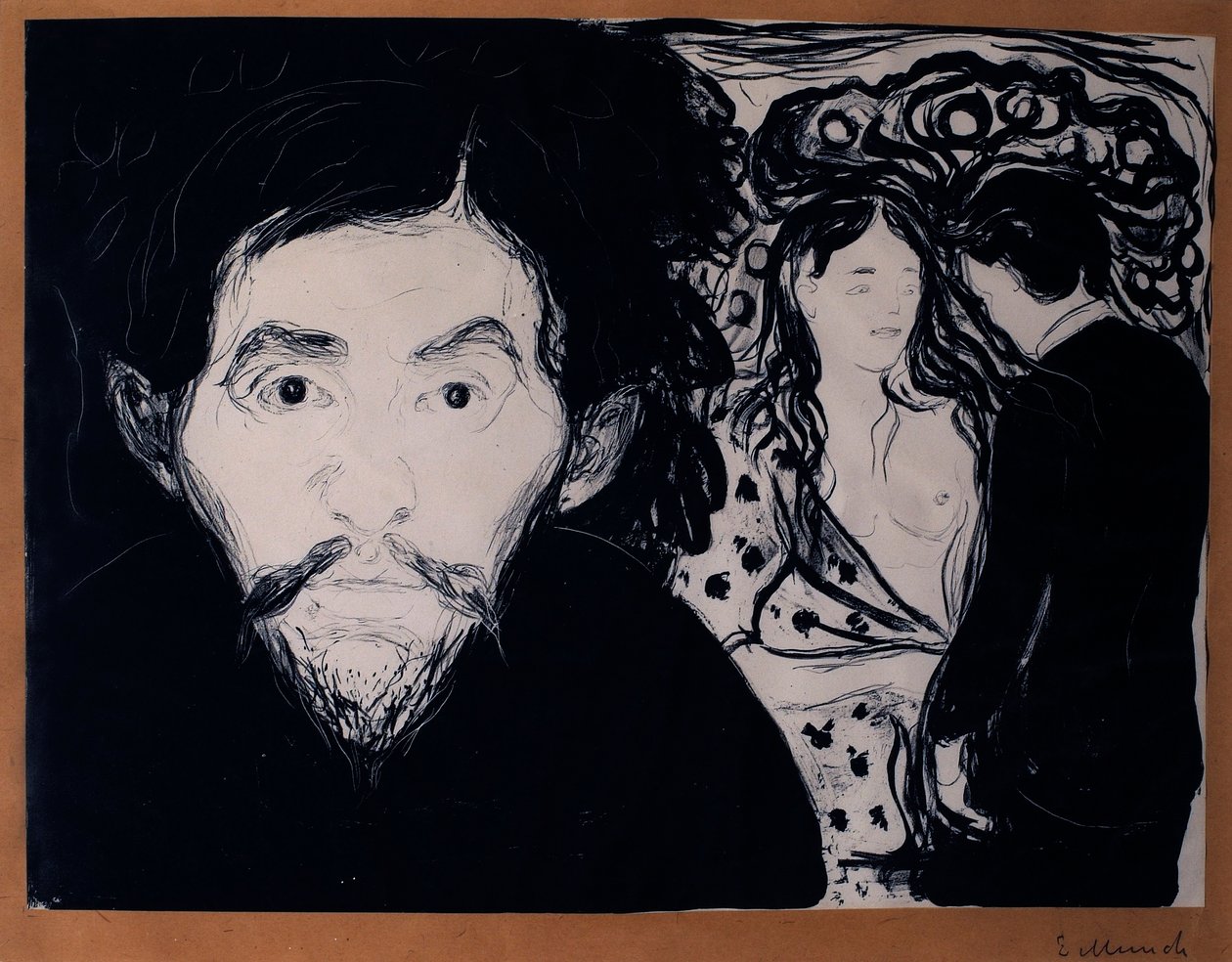 Celos de Edvard Munch