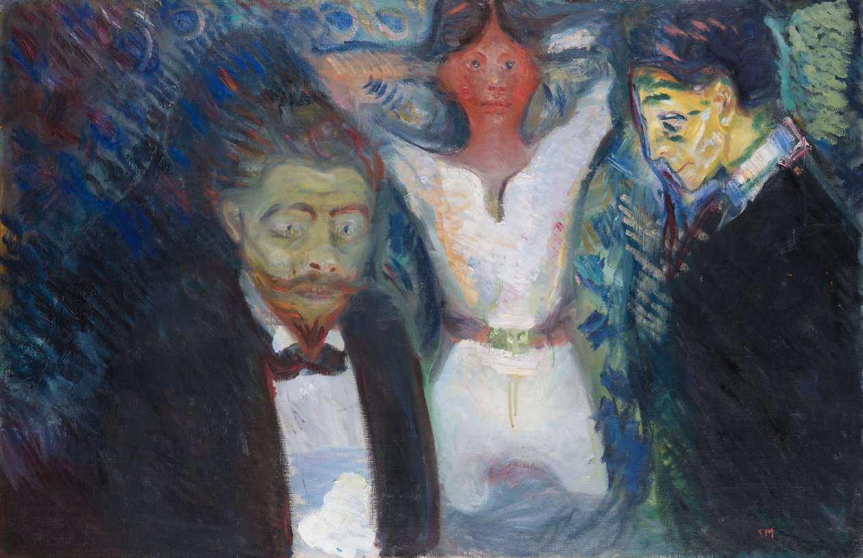Celos de Edvard Munch
