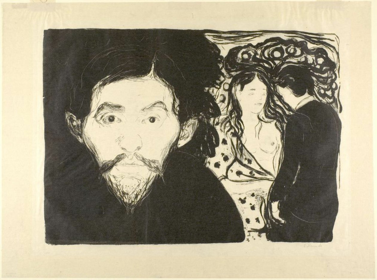Celos I de Edvard Munch
