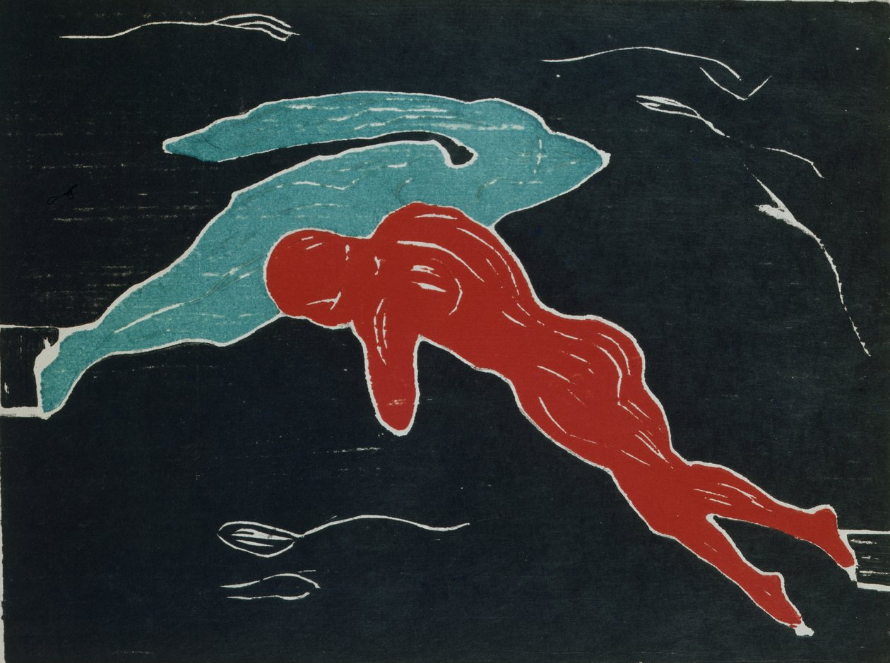 Reunión en el espacio de Edvard Munch