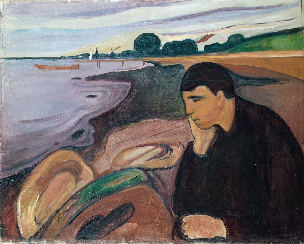 Melancolía de Edvard Munch