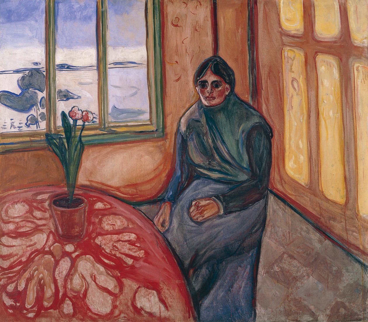 Melancolía / Laura de Edvard Munch