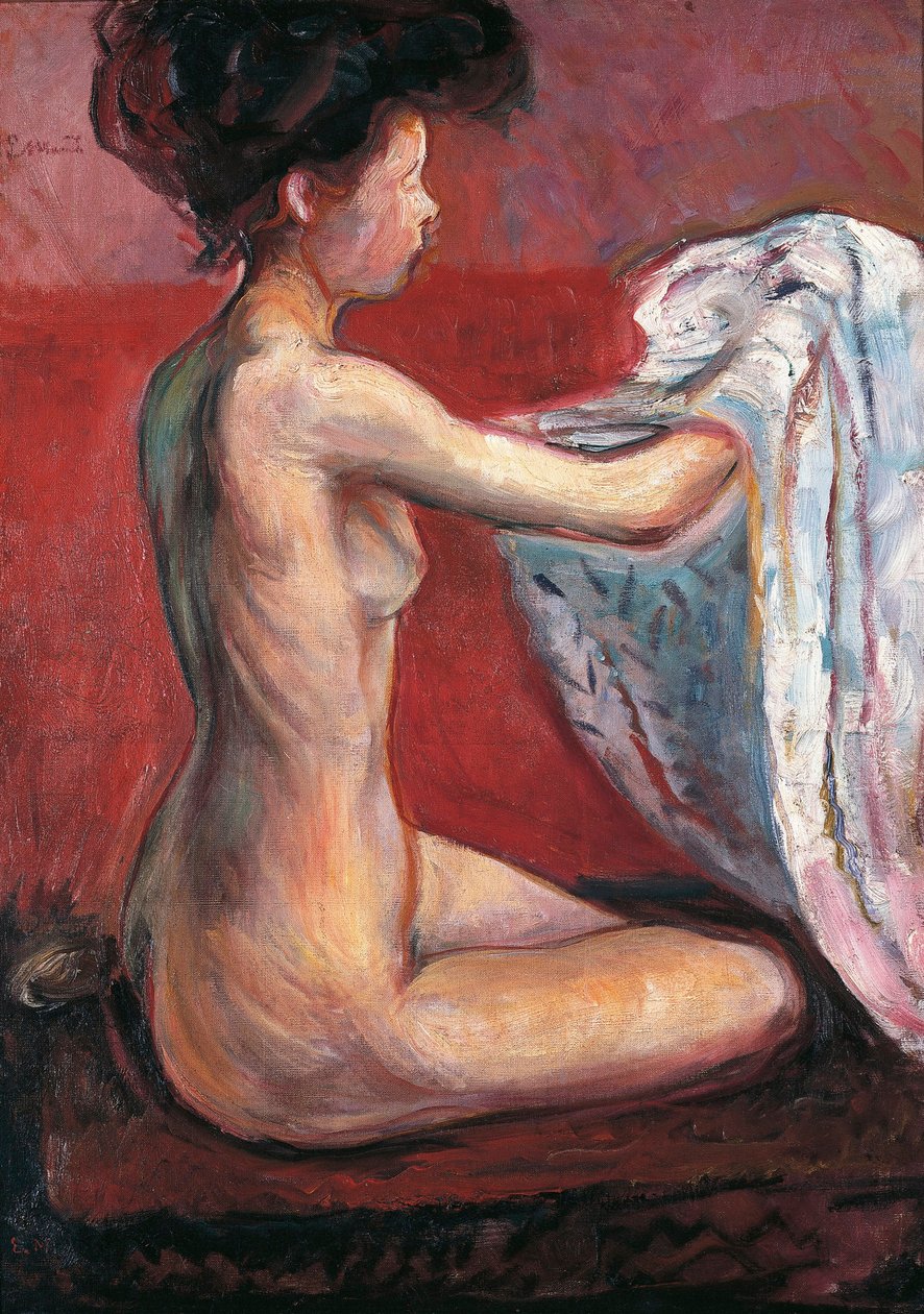 Desnudo en París de Edvard Munch