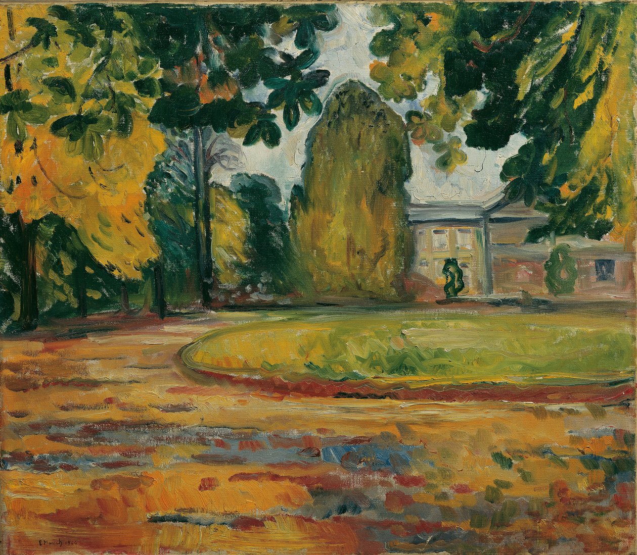 Parque en Kosen de Edvard Munch