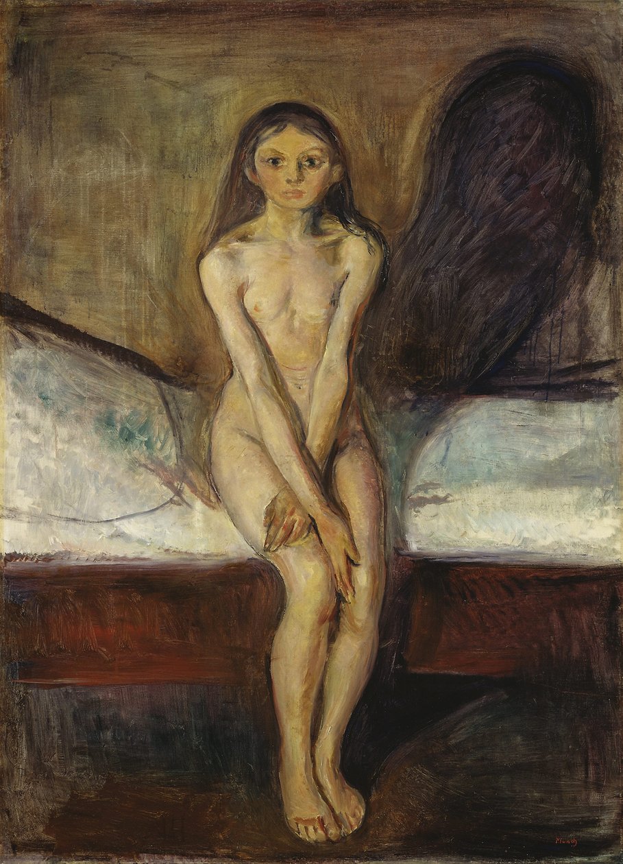 Pubertad de Edvard Munch