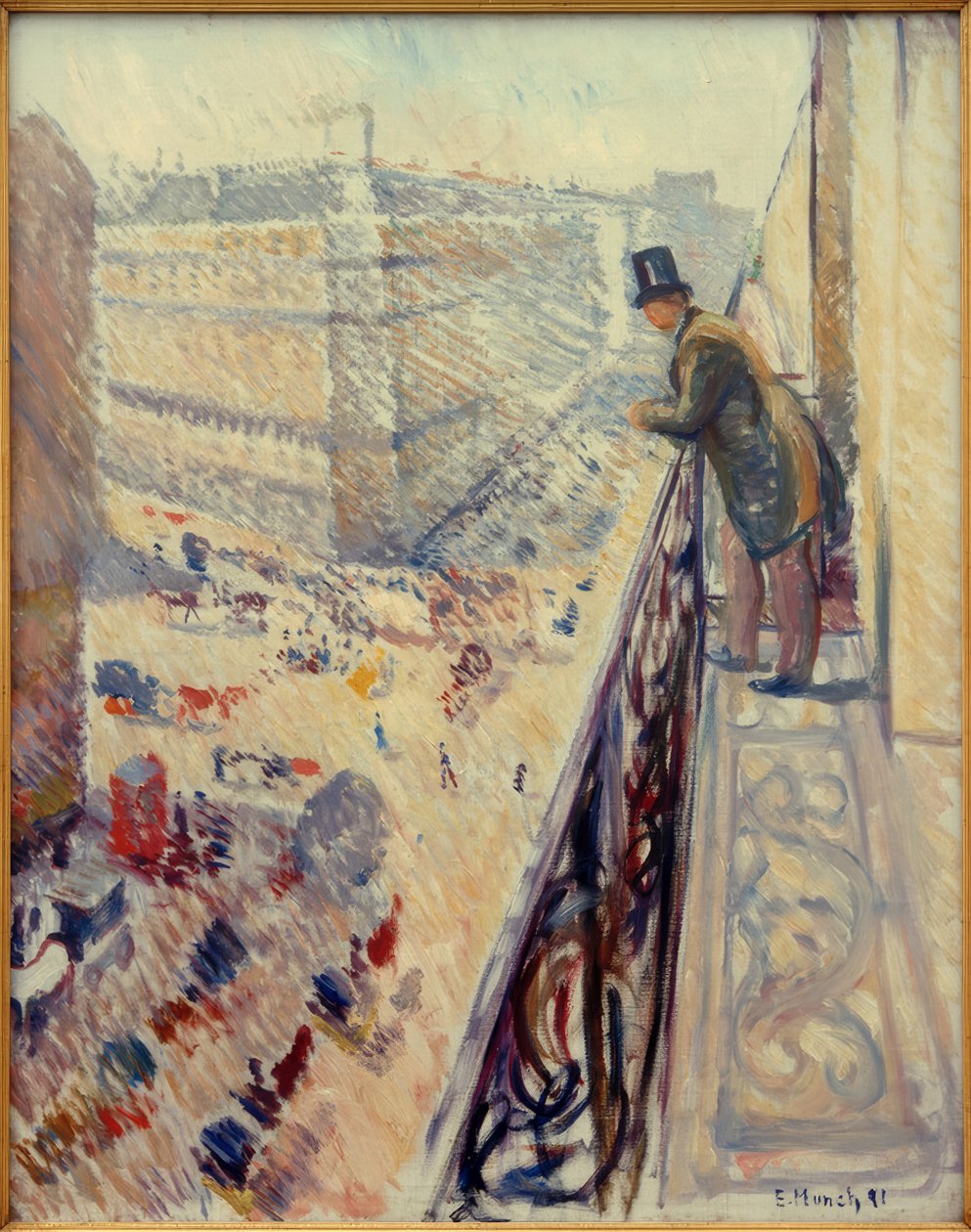Rue Lafayette de Edvard Munch