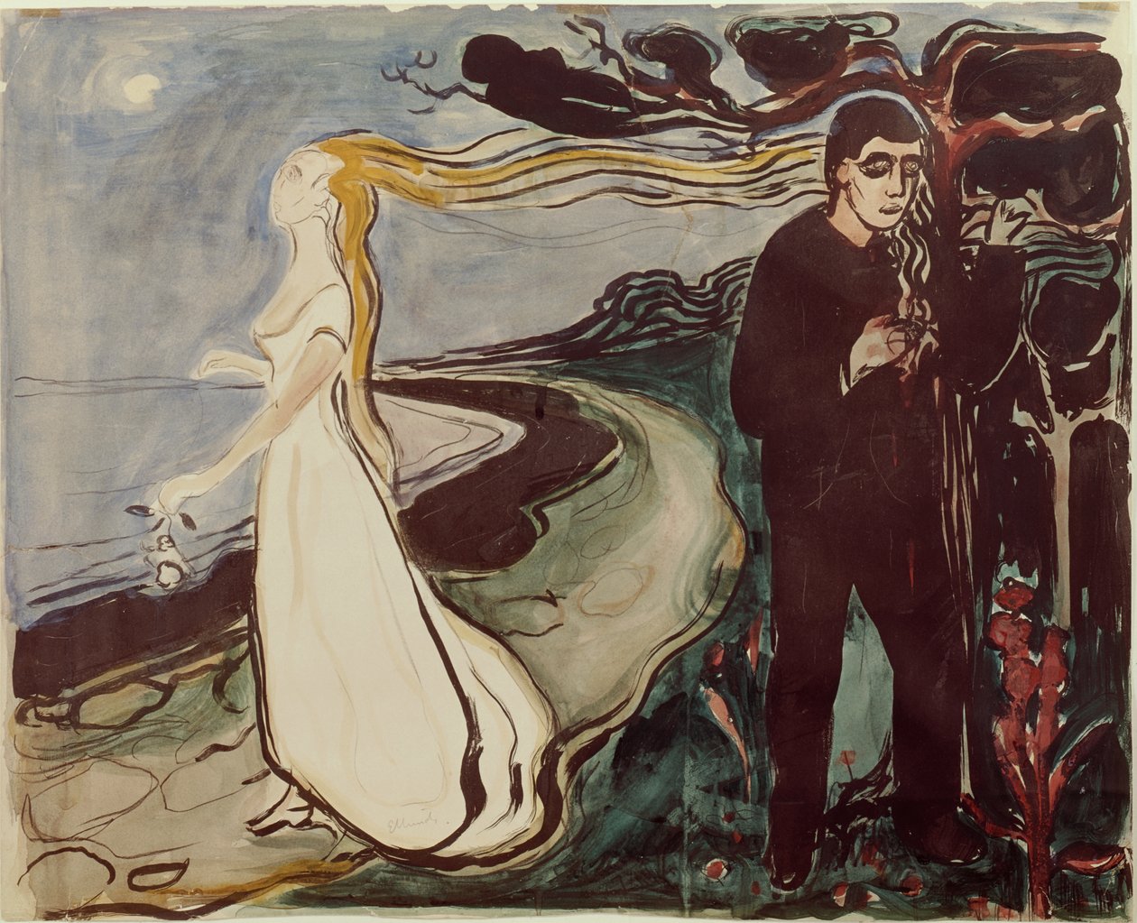 Separación de Edvard Munch