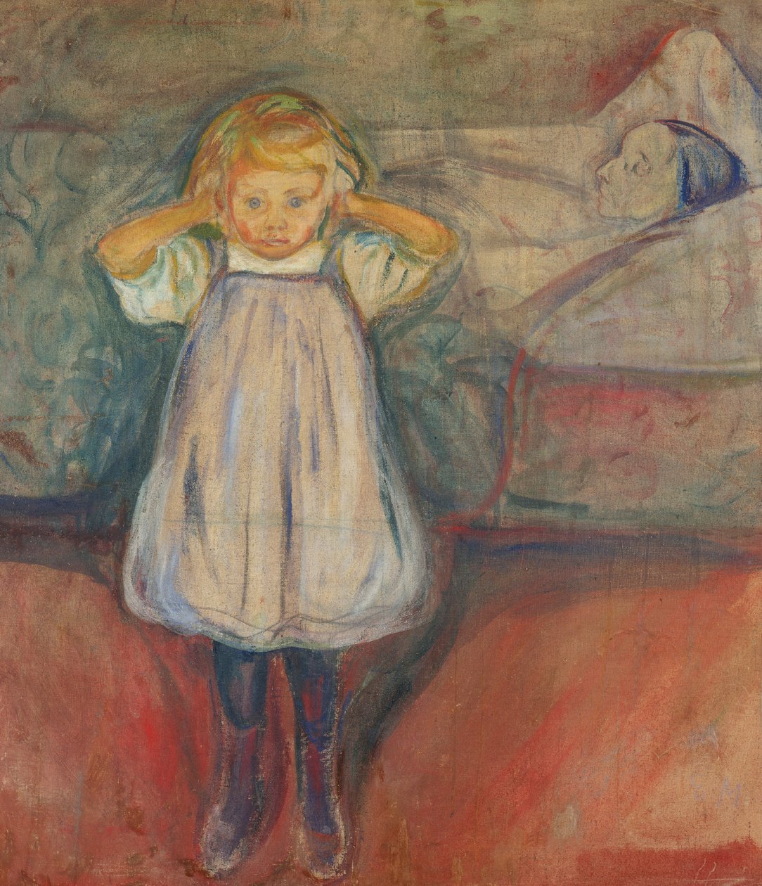 El niño y la muerte de Edvard Munch