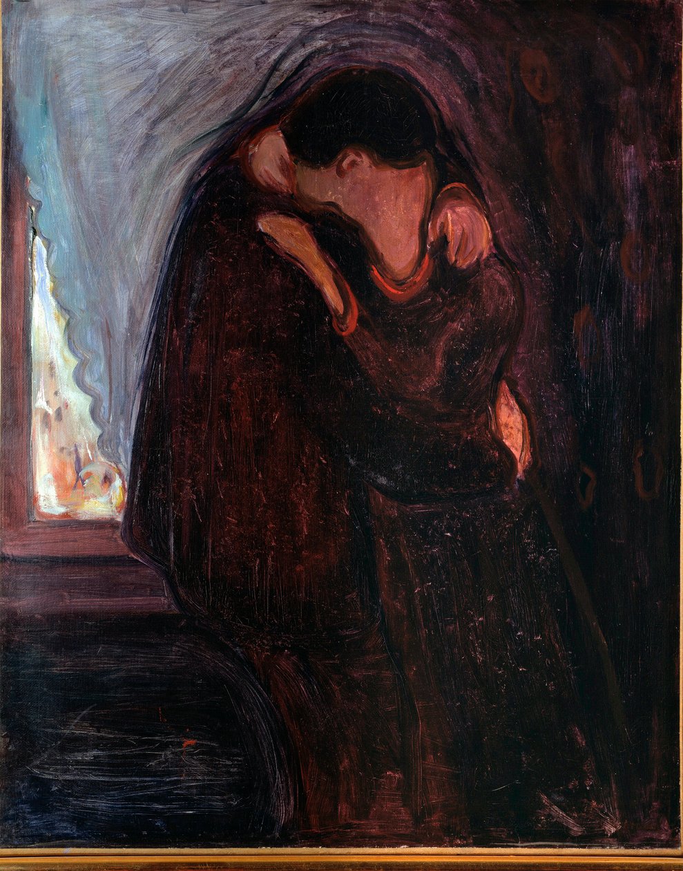 El beso de Edvard Munch