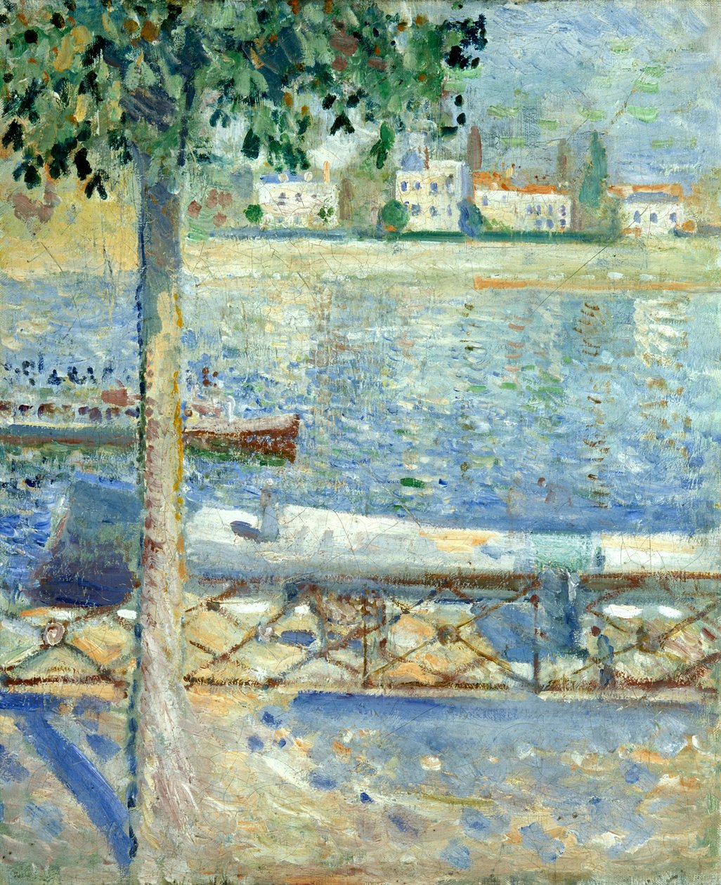 El Sena en Saint-Cloud de Edvard Munch