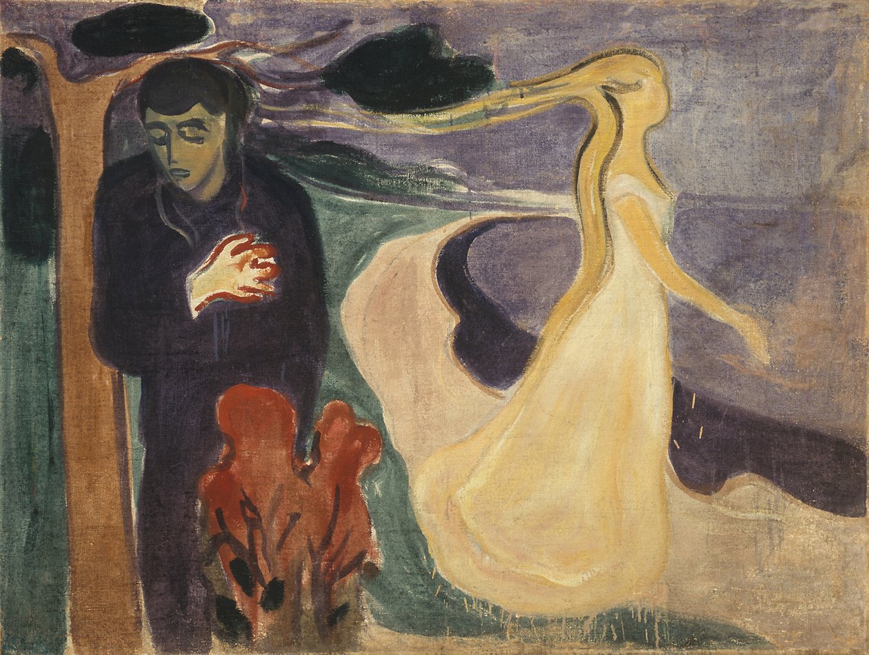 La separación de Edvard Munch