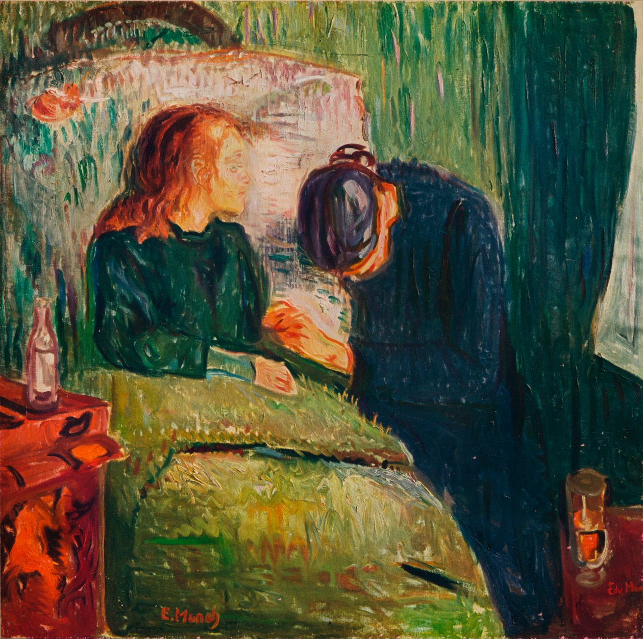 El niño enfermo, 1907 de Edvard Munch