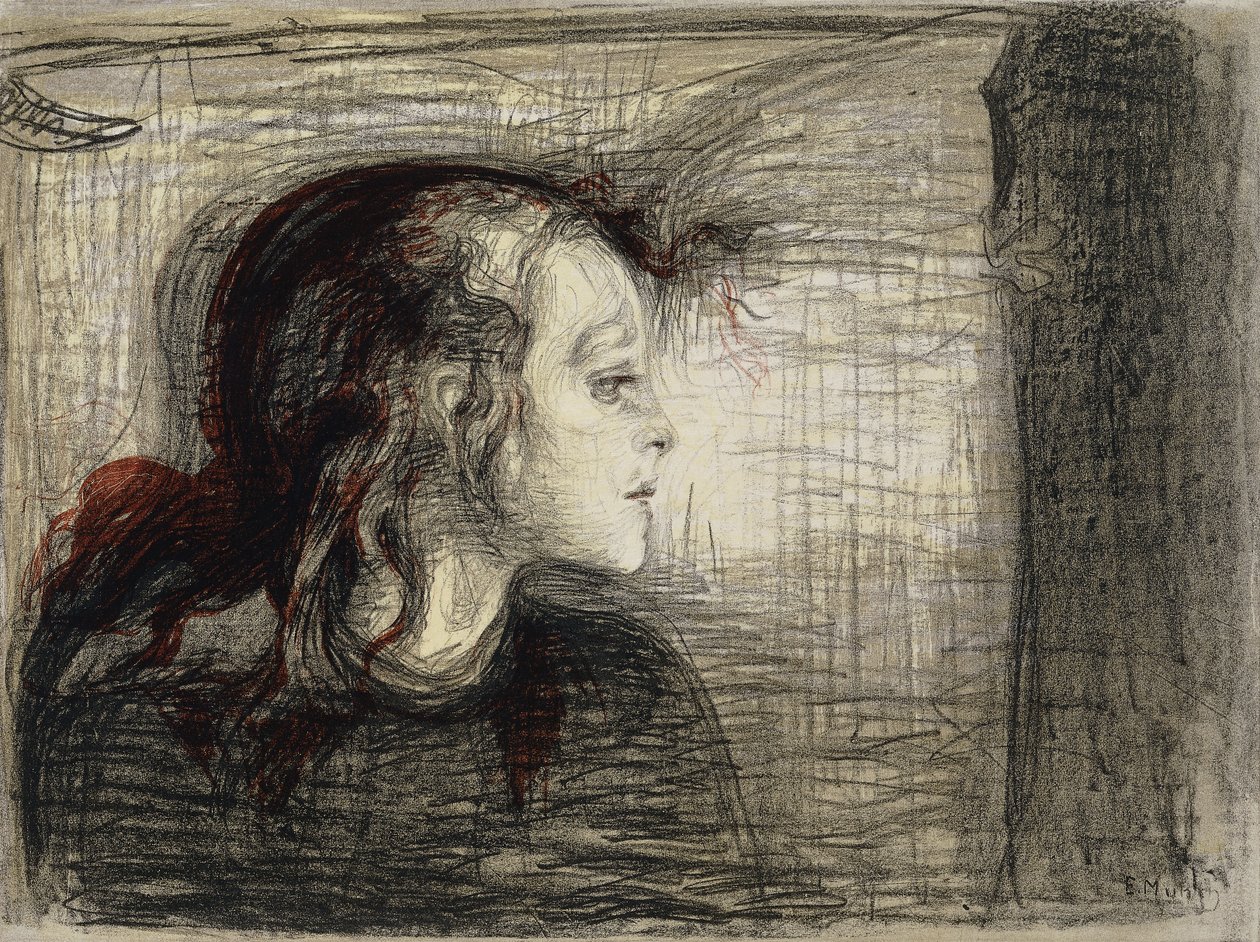 La niña enferma de Edvard Munch