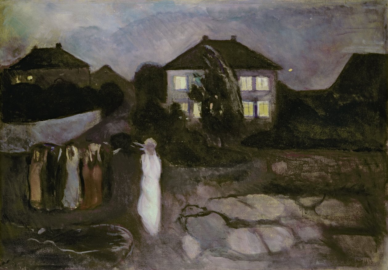 La Tormenta, 1893 de Edvard Munch