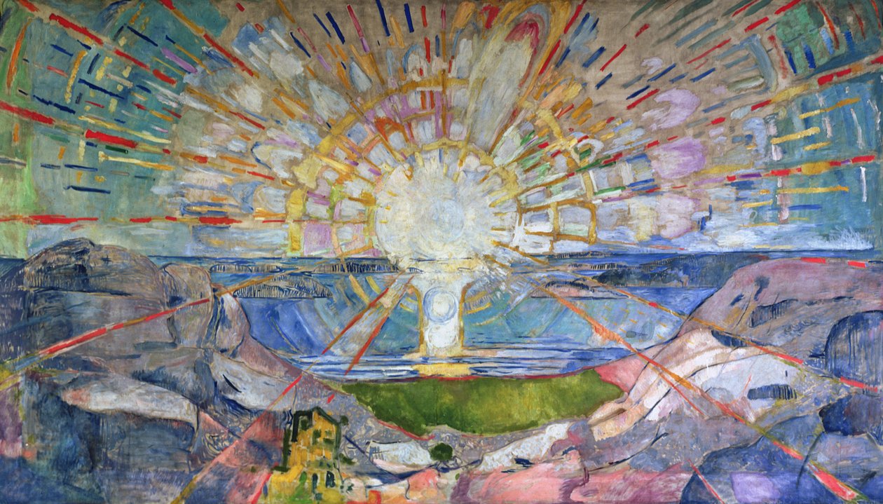 El sol de Edvard Munch