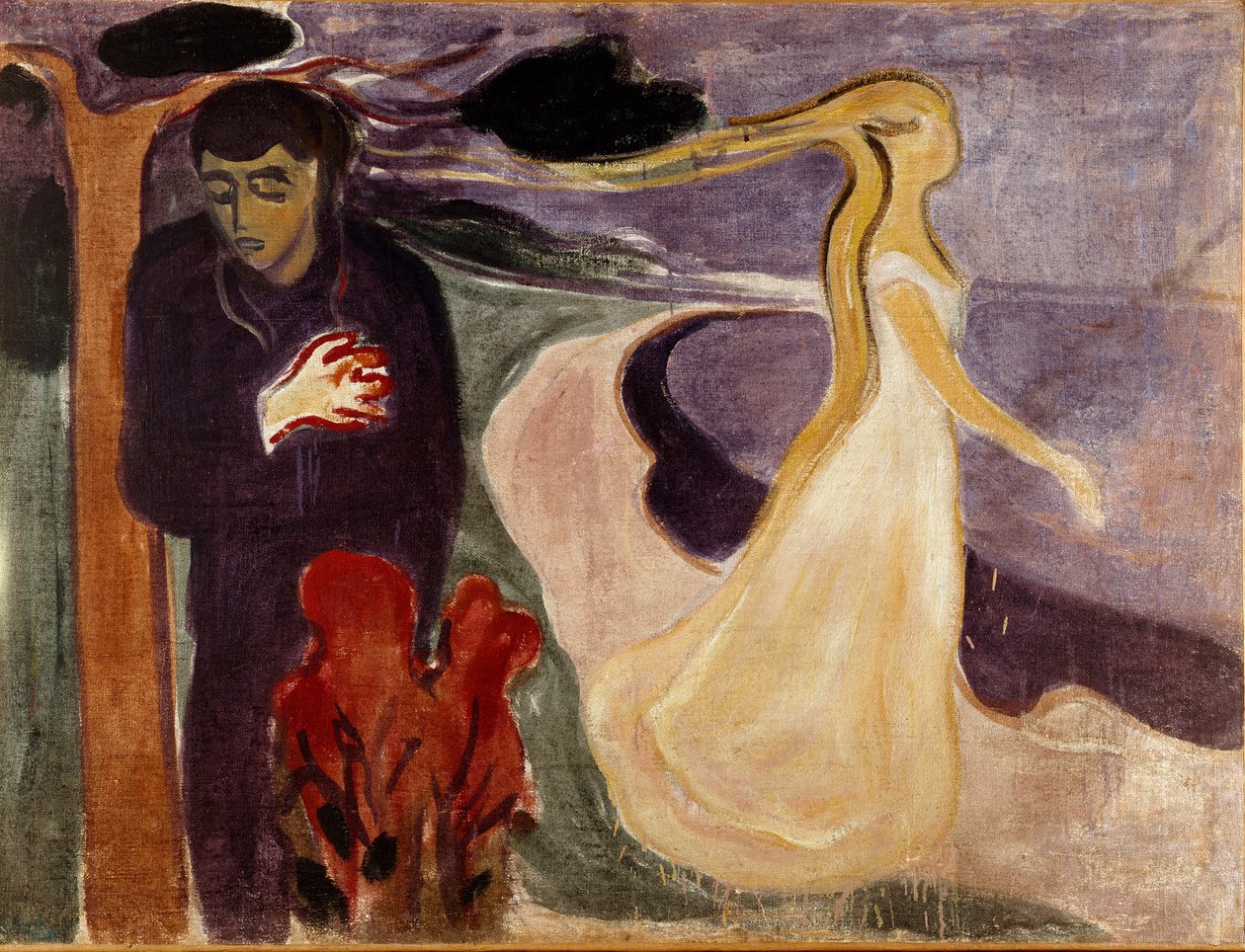 La separación de Edvard Munch