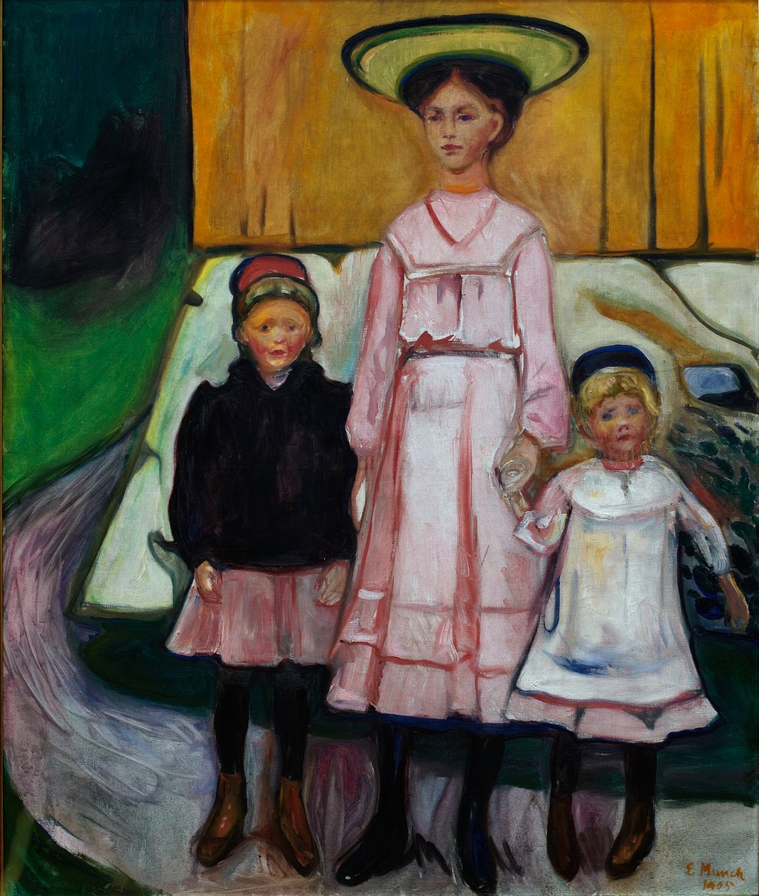 Tres niños de Edvard Munch