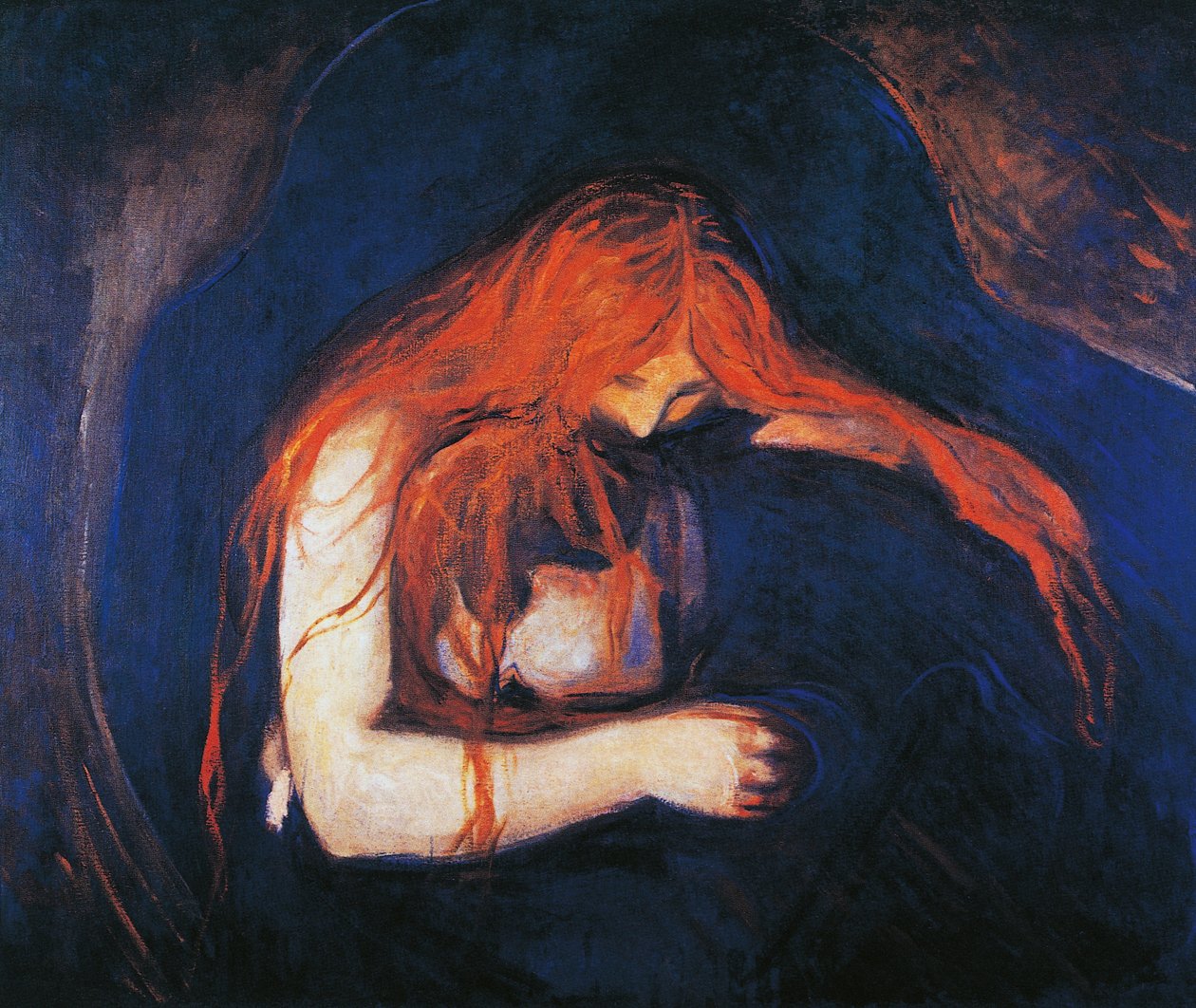 Vampiro de Edvard Munch